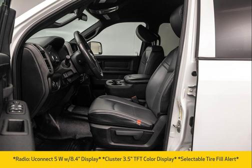 Bright White Clearcoat 2022 RAM 2500 Tradesman Crew Cab 4x4 6'4' Box