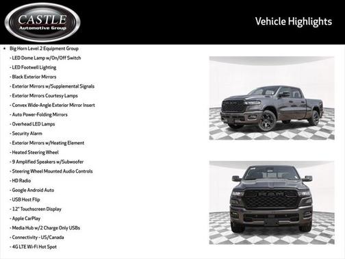 2025 RAM 1500 Big Horn/Lone Star