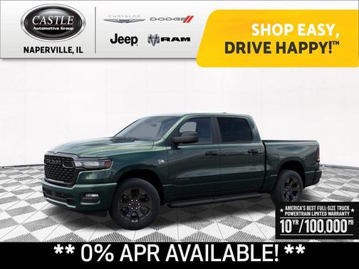Serrano Green Metallic 2026 RAM 1500 Express