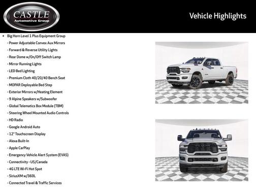 2025 RAM 2500 Big Horn Crew Cab 4x4 6'4' Box
