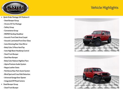 Firecracker Red Clearcoat 2027 Jeep Wrangler Rubicon