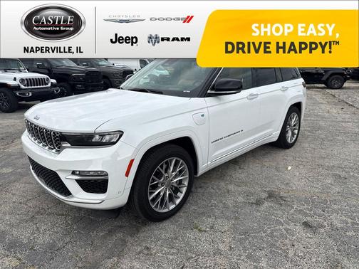 Bright White Clearcoat 2022 Jeep Grand Cherokee 4xe Summit