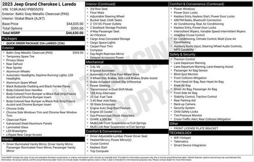 2023 Jeep Grand Cherokee L Laredo