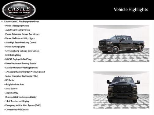 2025 RAM 3500 Laramie Crew Cab 4x4 8' Box