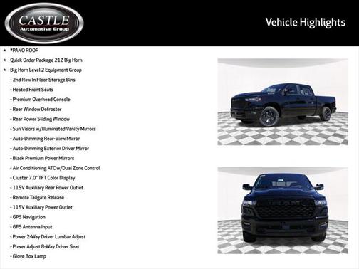 2025 RAM 1500 Big Horn/Lone Star