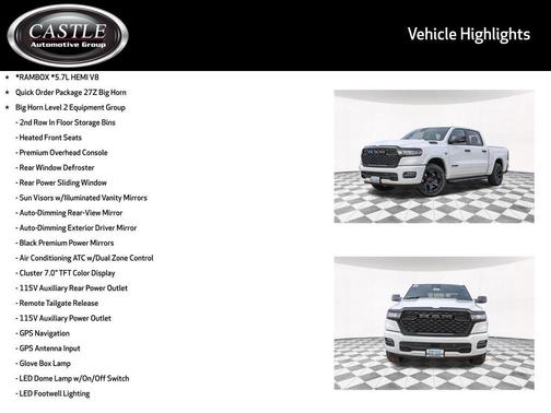 2026 RAM 1500 Big Horn/Lone Star
