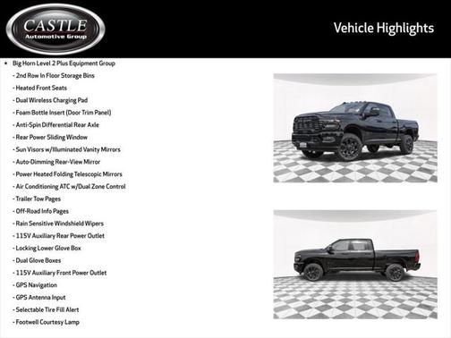 2025 RAM 2500 Big Horn Crew Cab 4x4 6'4' Box