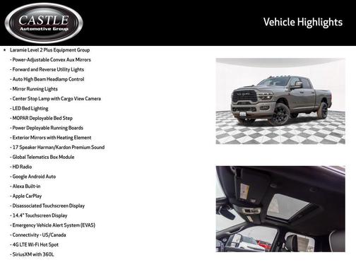 2026 RAM 3500 Laramie Crew Cab 4x4 6'4' Box