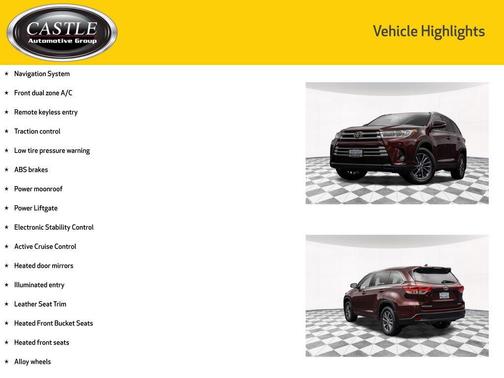 2018 Toyota Highlander XLE