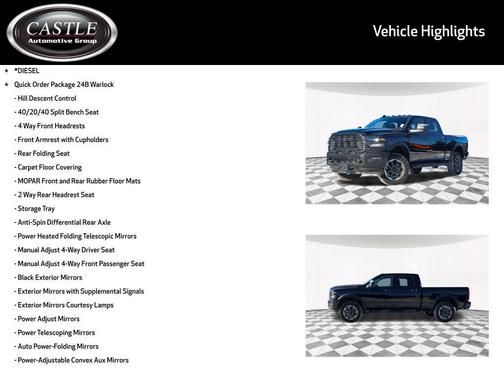 2026 RAM 2500 Warlock Crew Cab 4x4 6'4' Box