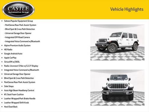 2025 Jeep Wrangler 4-Door Sahara 4x4