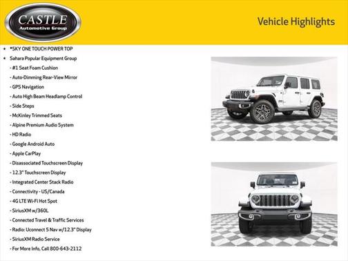 2025 Jeep Wrangler 4-Door Sahara 4x4