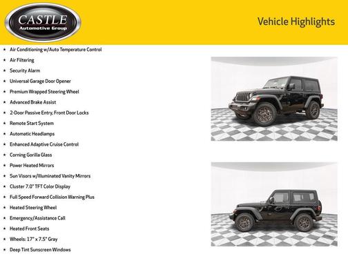 2026 Jeep Wrangler Sport S