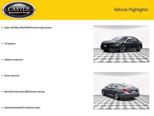 2018 Honda Accord Touring 2.0T