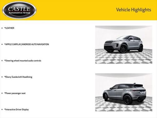 2020 Land Rover Range Rover Evoque SE