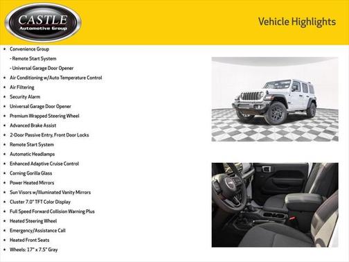 2025 Jeep Wrangler Sport S