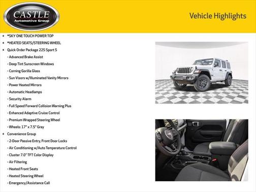 2025 Jeep Wrangler Sport S