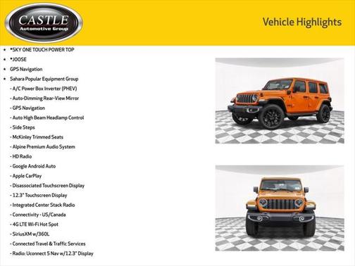 2025 Jeep Wrangler 4xe Sahara
