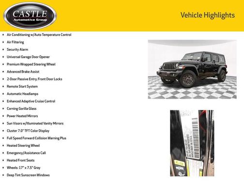 2026 Jeep Wrangler Sport S