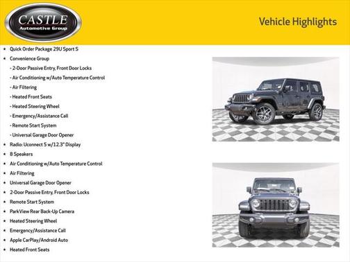 2025 Jeep Wrangler 4xe Sport S