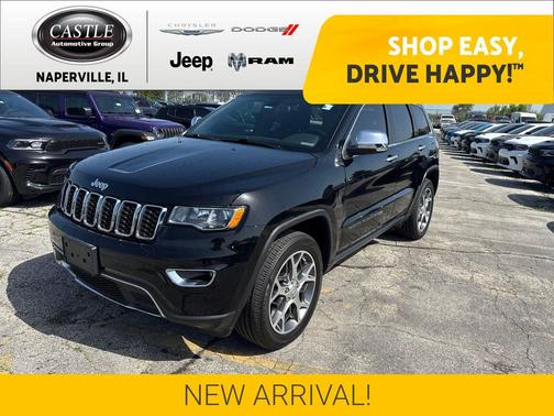 Diamond Black Crystal Pearlcoat 2022 Jeep Grand Cherokee Limited