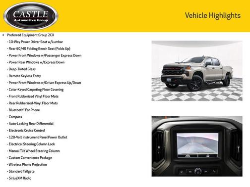 Sand Dune Metallic 2022 Chevrolet Silverado 1500 Custom Trail Boss