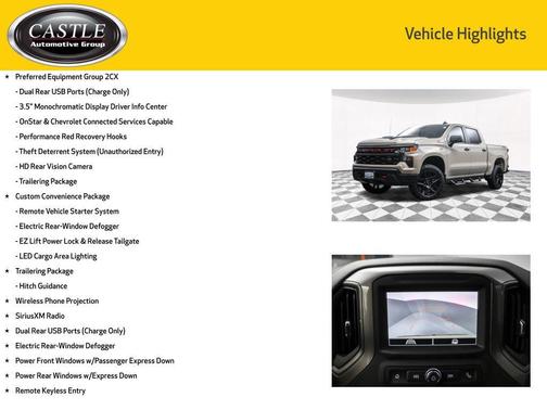 Sand Dune Metallic 2022 Chevrolet Silverado 1500 Custom Trail Boss