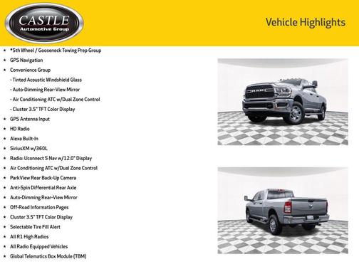 2022 RAM 2500 Tradesman Crew Cab 4x4 6'4' Box