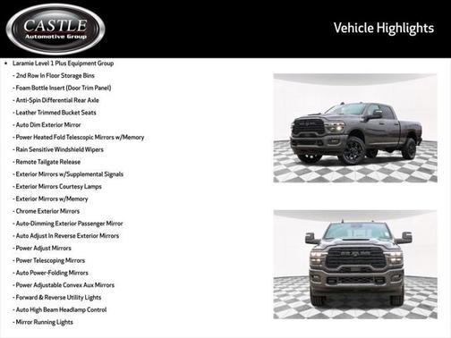 2025 RAM 2500 Laramie Crew Cab 4x4 6'4' Box