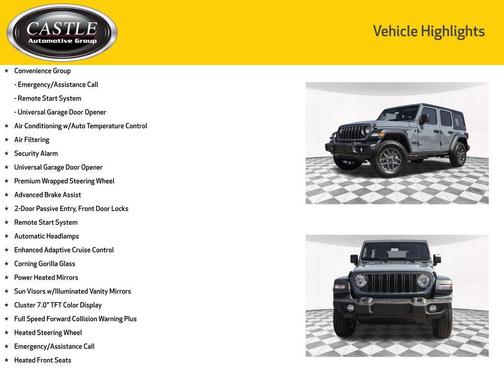 2025 Jeep Wrangler Sport S