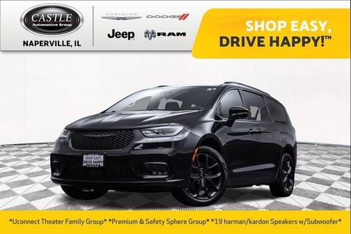 Brilliant Black Crystal Pearlcoat 2021 Chrysler Pacifica Limited
