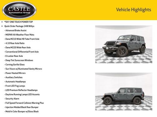 2026 Jeep Wrangler Willys