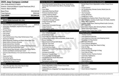 2025 Jeep Compass Limited