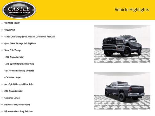 2022 RAM 2500 Big Horn Crew Cab 4x4 6'4' Box
