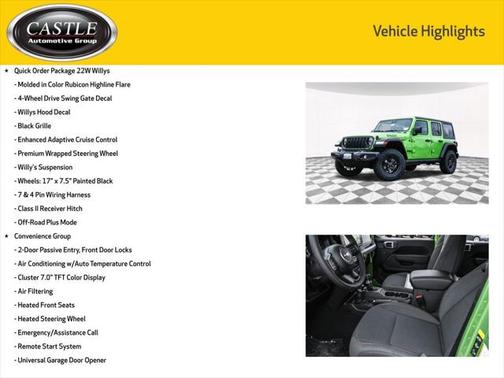 2025 Jeep Wrangler Willys