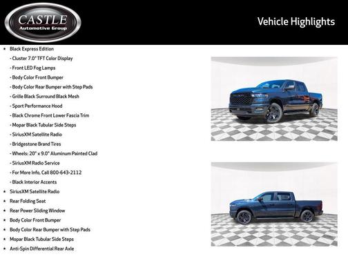 Forged Blue Metallic 2026 RAM 1500 Express