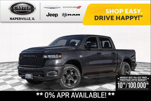 Granite Crystal Metallic Clearcoat 2026 RAM 1500 Big Horn/Lone Star