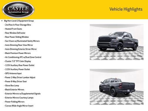 2022 RAM 1500 Big Horn/Lone Star