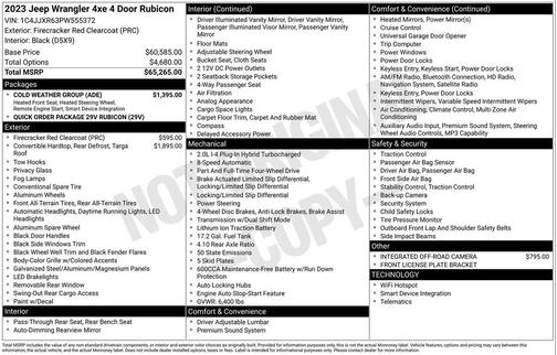 2023 Jeep Wrangler 4xe Rubicon