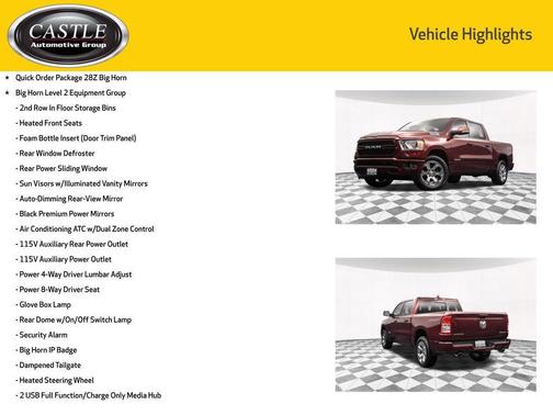 2020 RAM 1500 Big Horn/Lone Star