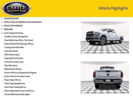 2023 RAM 3500 Big Horn Crew Cab 4x4 8' Box