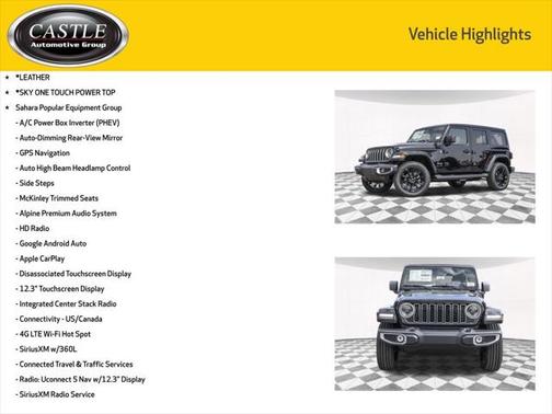 2025 Jeep Wrangler 4xe Sahara