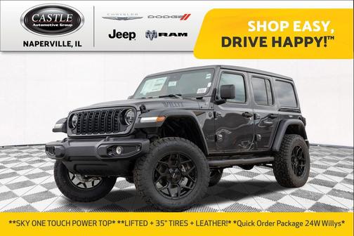 Granite Crystal Metallic Clearcoat 2025 Jeep Wrangler Willys