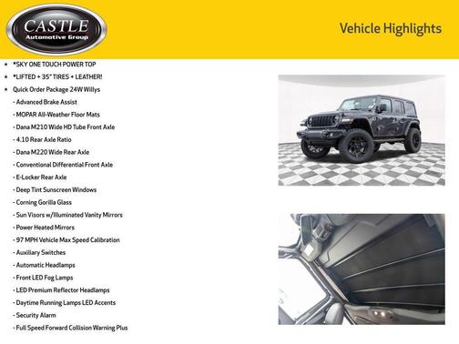 Granite Crystal Metallic Clearcoat 2025 Jeep Wrangler Willys