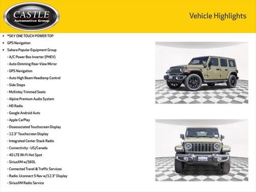 2025 Jeep Wrangler 4xe Sahara