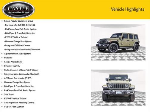 2025 Jeep Wrangler 4xe Sahara