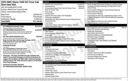 2023 GMC Sierra 1500 SLT