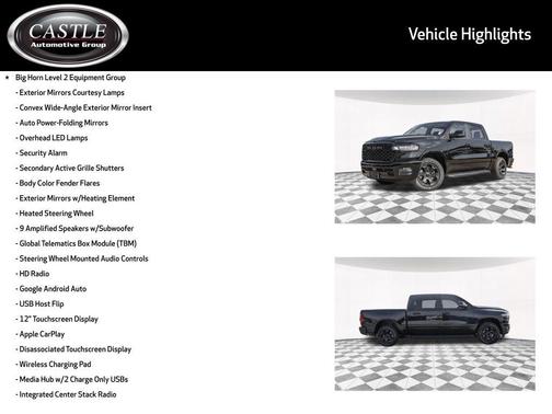 2026 RAM 1500 Big Horn/Lone Star