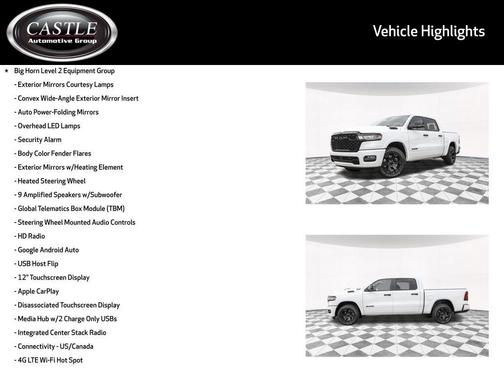 2026 RAM 1500 Big Horn/Lone Star