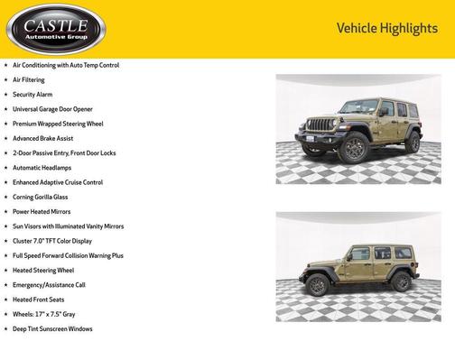 2026 Jeep Wrangler Sport S